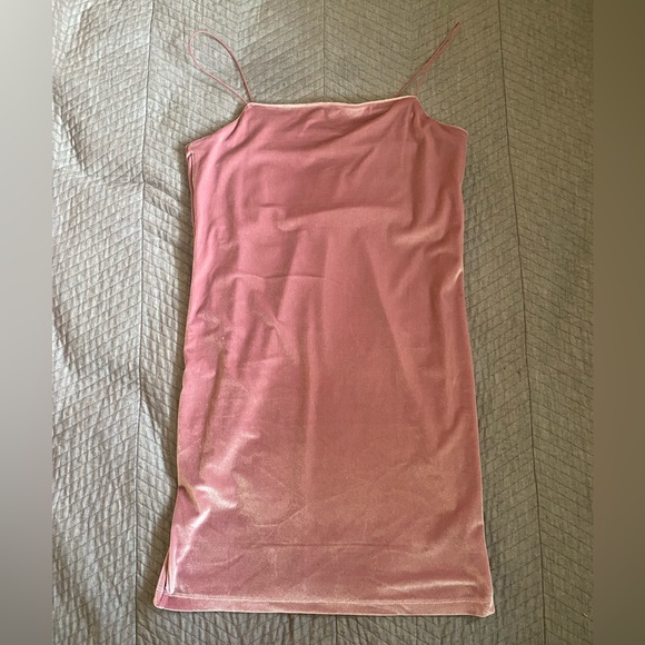 ASOS Pink Spaghetti Strap Dress - Picture 2 of 2